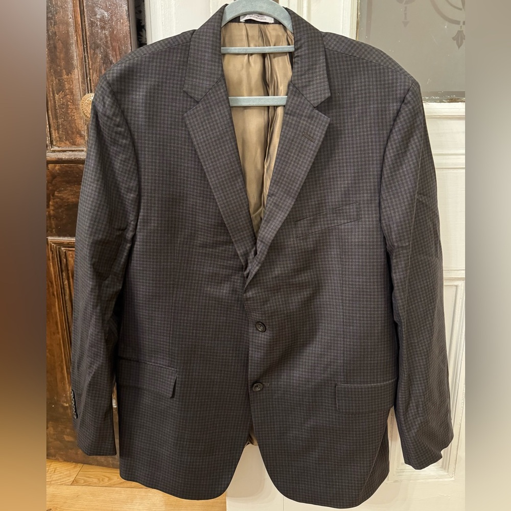 Hickey Freeman Milburn ii wool suit jacket